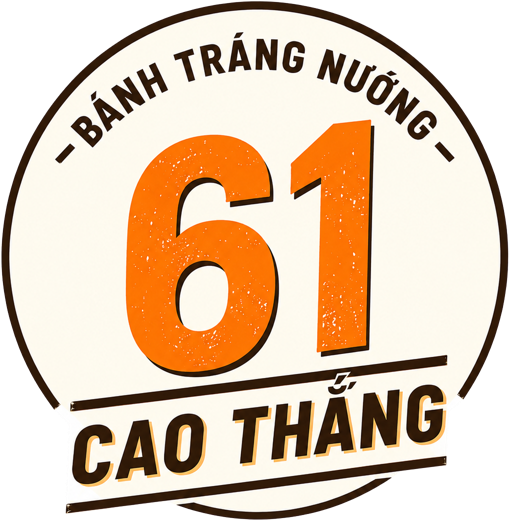 Bánh Tráng Nướng 61 Cao Thắng